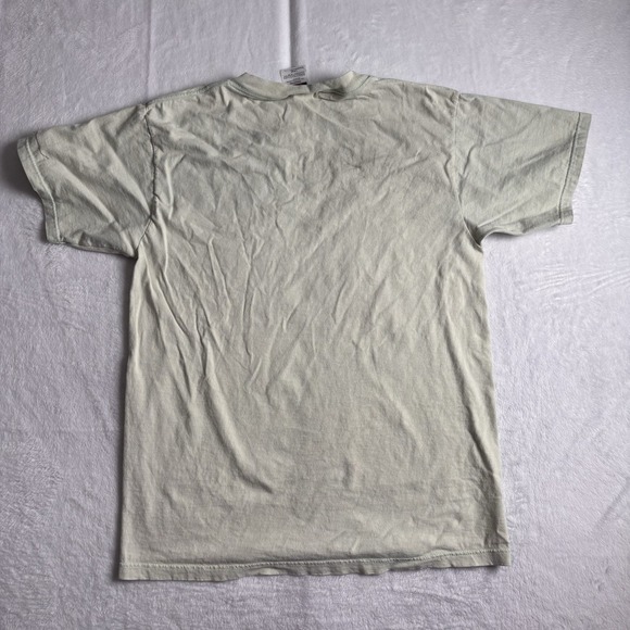 VTG Friends are The Leaves Tree of Life Green Short Sleeve Shirt Men's L Stain * - Picture 6 of 8